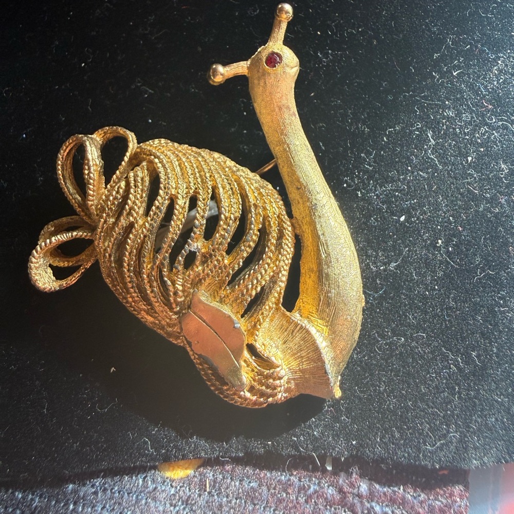 Vintage Snail Pin Sweet Vintage Pin